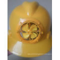 Safety Protective ABS Safety Helmet with Electric Fan, Ce En397, Safety Hard Work Helmet, High Standard OEM Work Safety Helmet with Fan